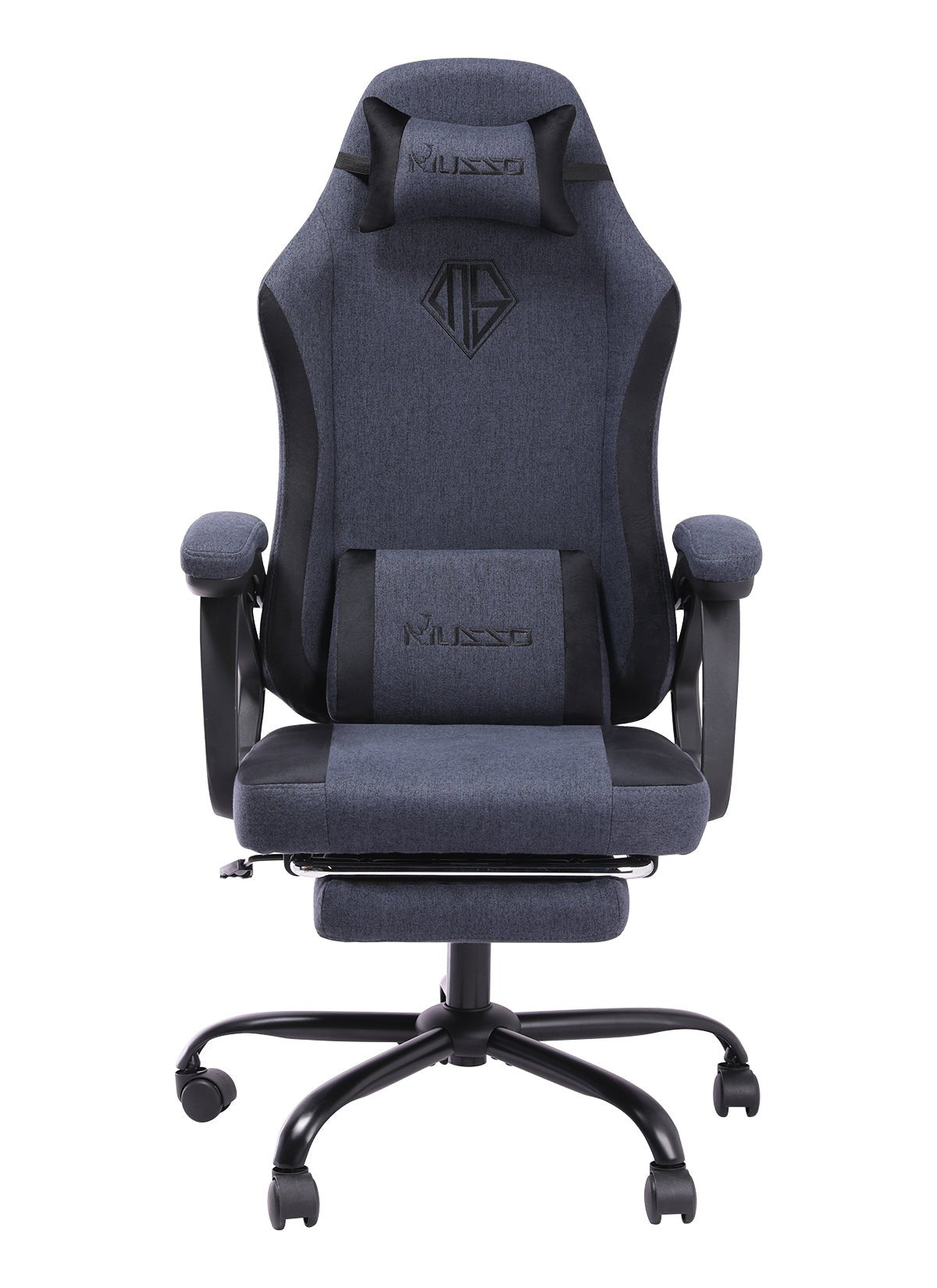 MUSSO Aeolus Series Fabric Computer Gaming Chair Navigator  With Footrest 109B-F L SIZE