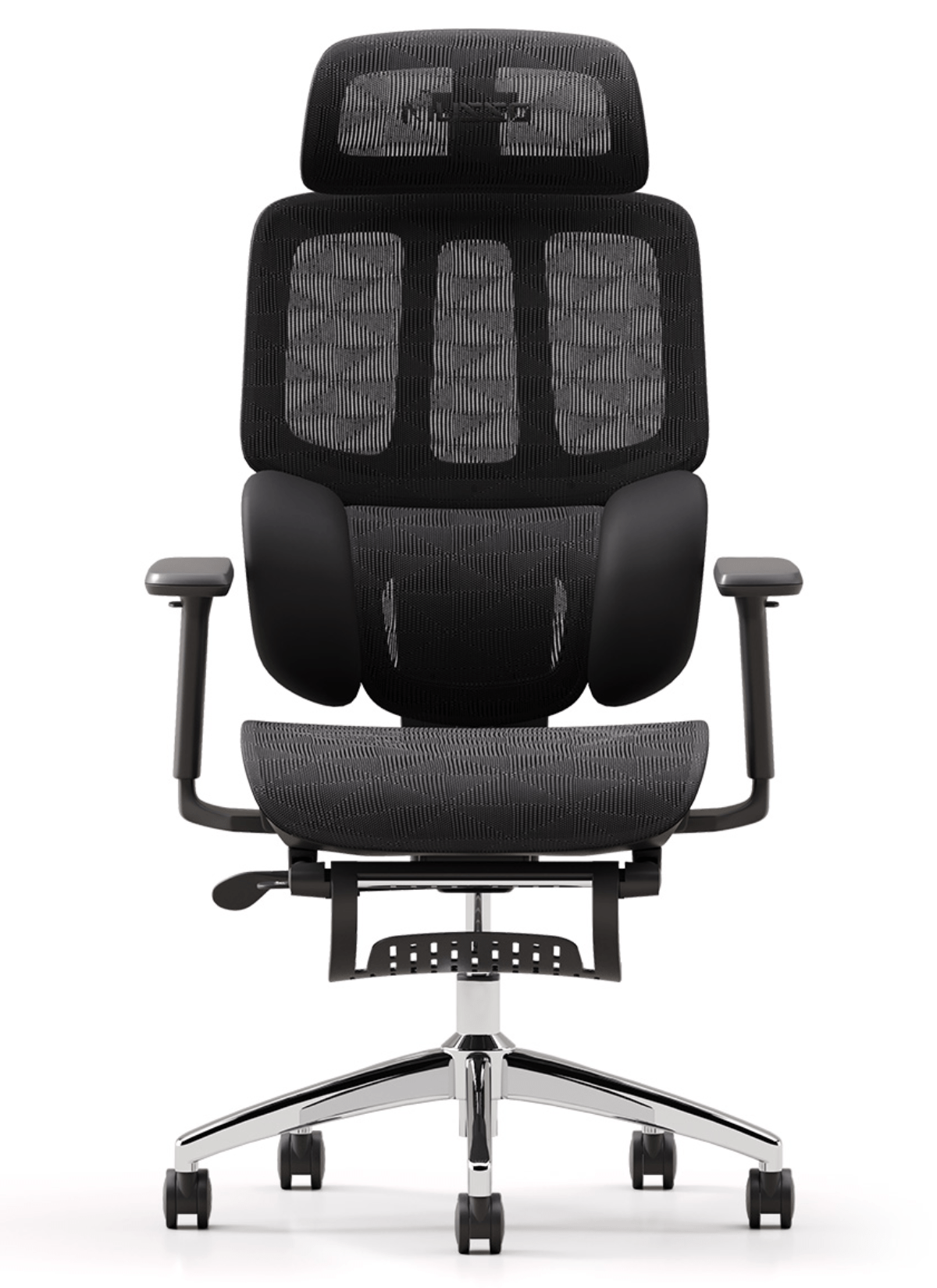 Kursi Ergonomik Jaring Pejabat MUSSO H80 Classic Ergo dengan Sandaran Kepala Boleh Laras SAIZ XL